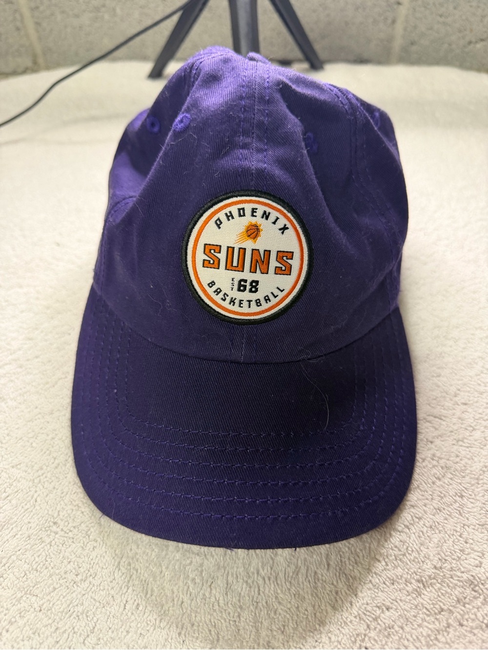 Phoenix Suns Purple Basketball Dad Hat
